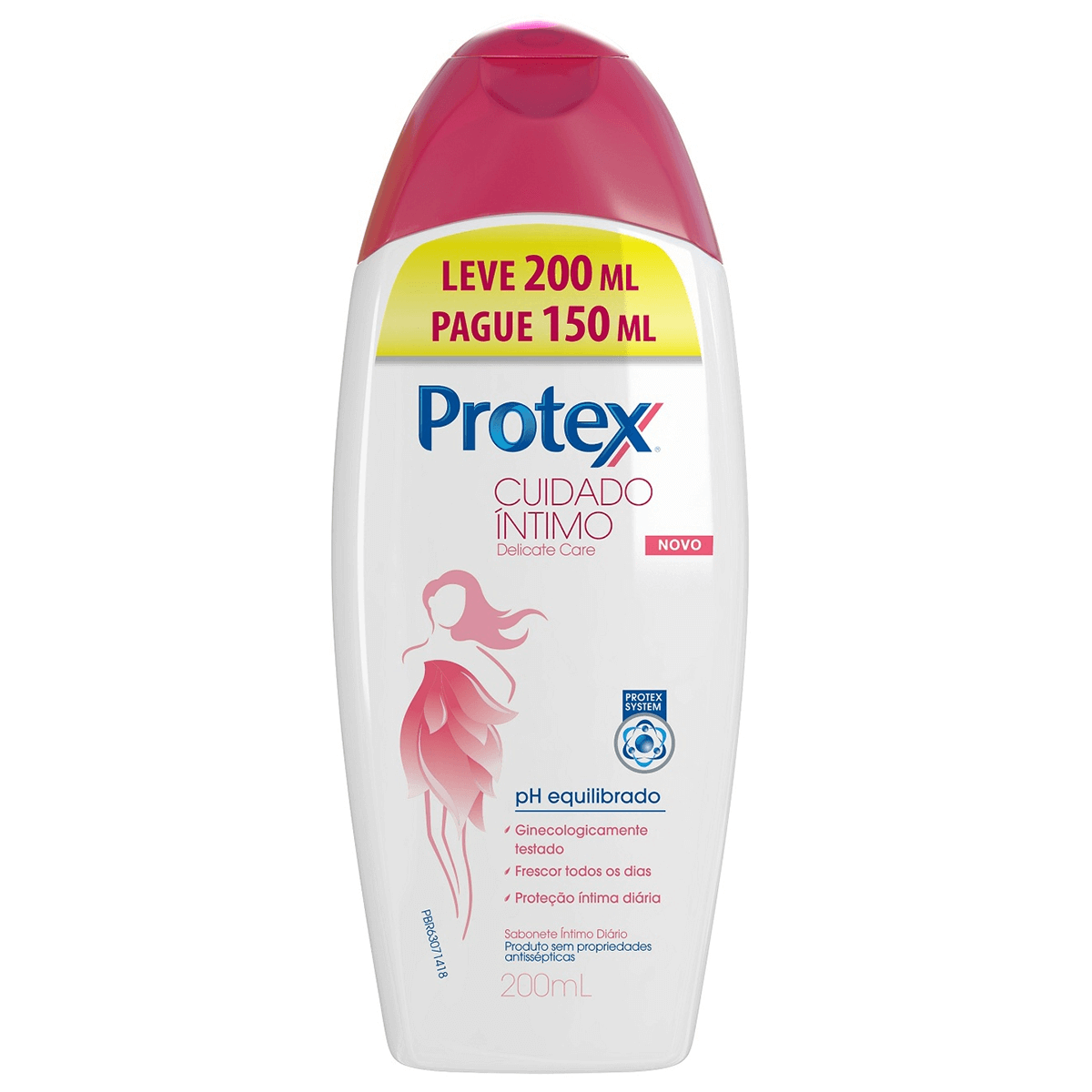 Sabonete Íntimo Líquido Protex Cuidado Íntimo Delicate Care com 200ml Menor preço em Sabonete Íntimo Líquido Protex Cuidado Íntimo Delicate Care com 200ml