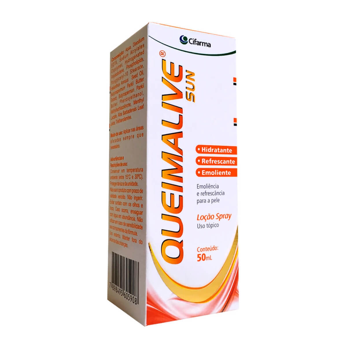 Queimalive Sun Loção Spray com 50ml