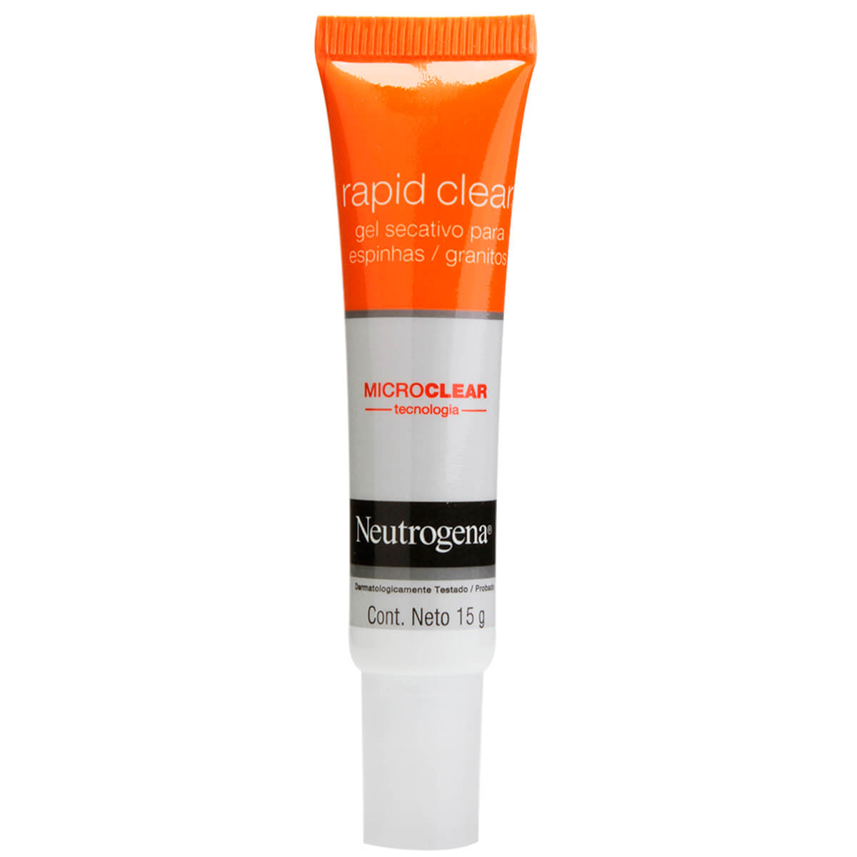 Gel Secativo de Espinhas Neutrogena Rapid Clear Facial Pele Acneica com 15ml Menor preço em Gel Secativo de Espinhas Neutrogena Rapid Clear Facial Pele Acneica com 15ml