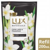 Refil Sabonete Líquido Lux Botanicals Capim Limão & Frangipani com 200ml