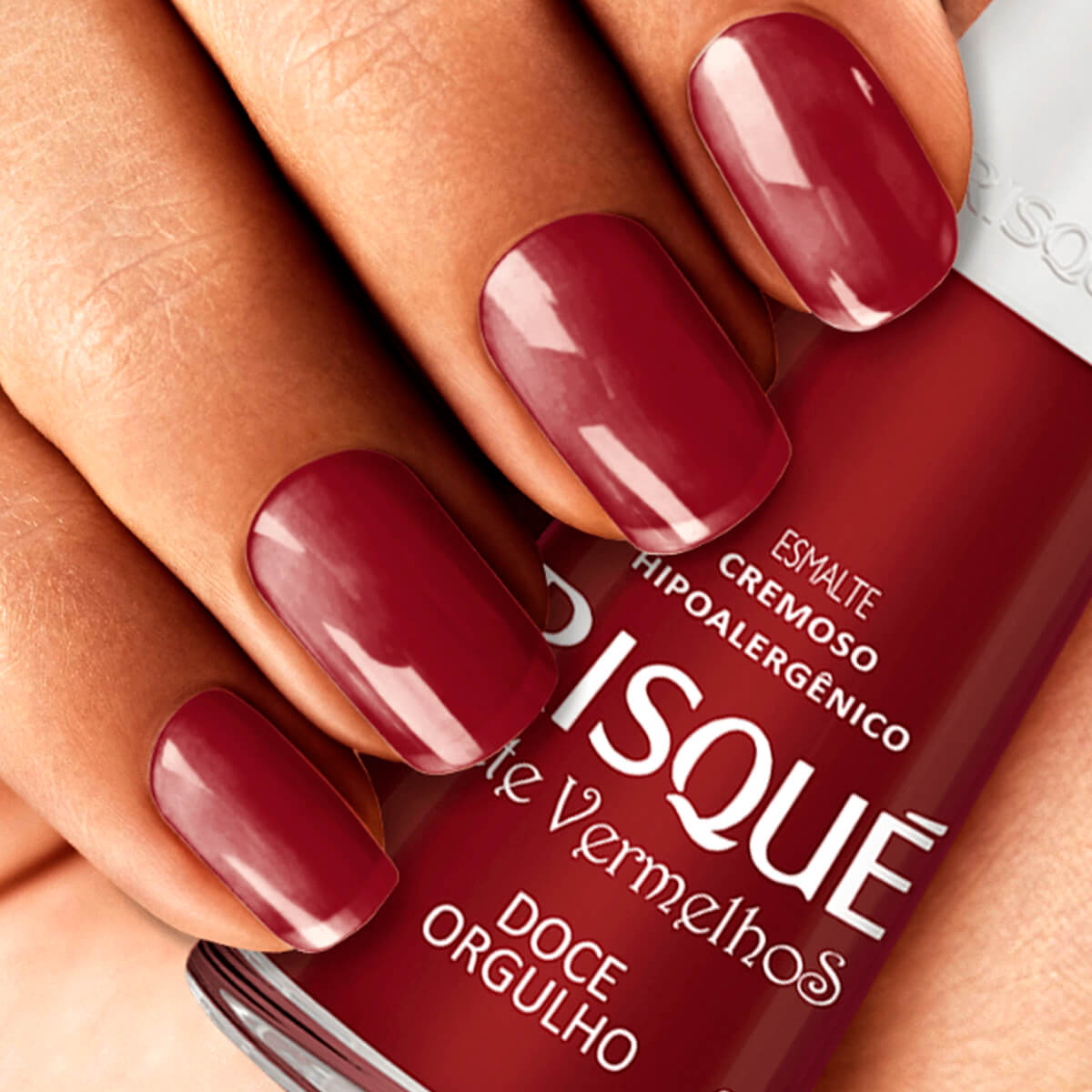 Esmalte Risqué Cremoso Sete Vermelhos Doce Orgulho 8ml | Drogasil