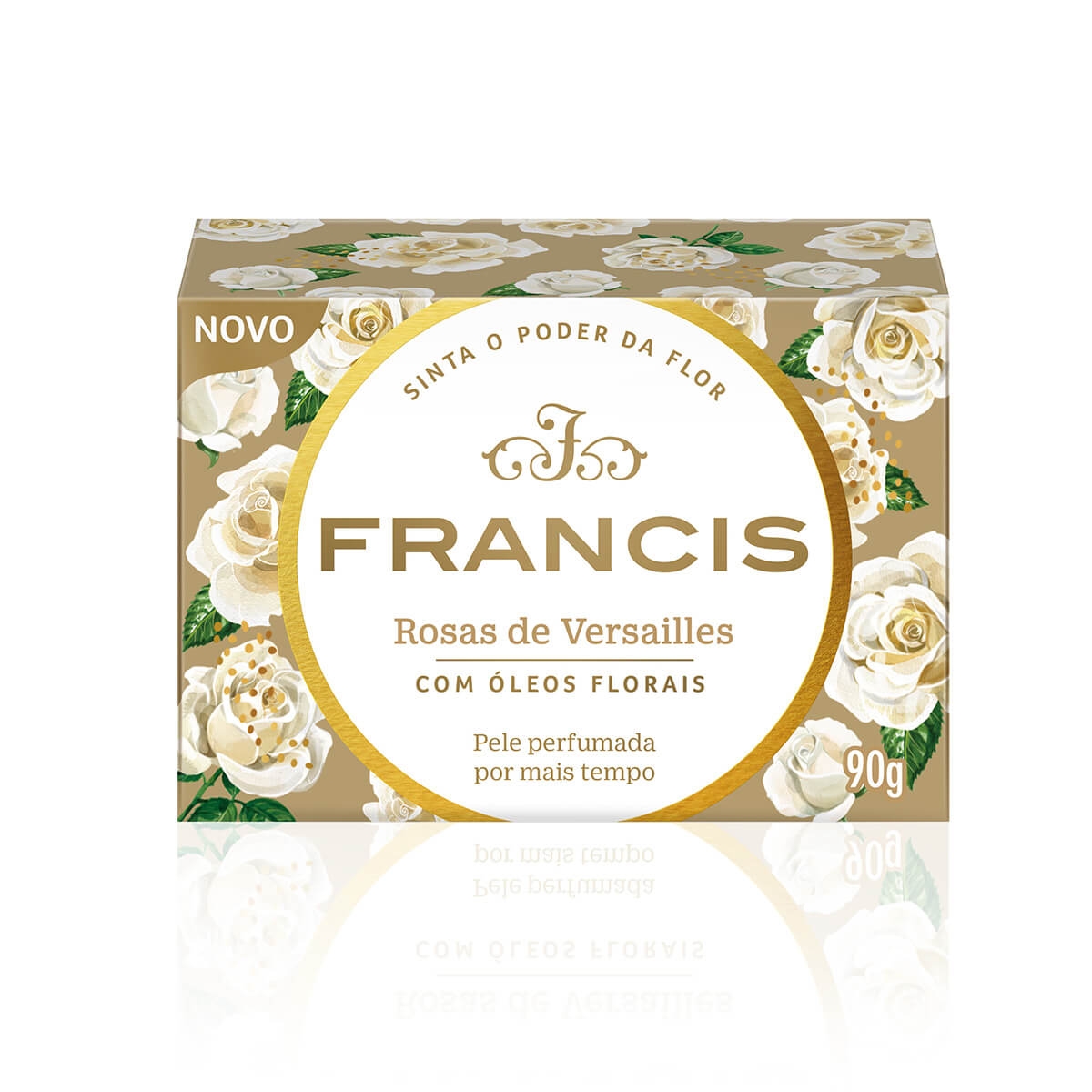 Sabonete em Barra Francis Clássico Rosas de Versailles Menor preço em Sabonete em Barra Francis Clássico Rosas de Versailles