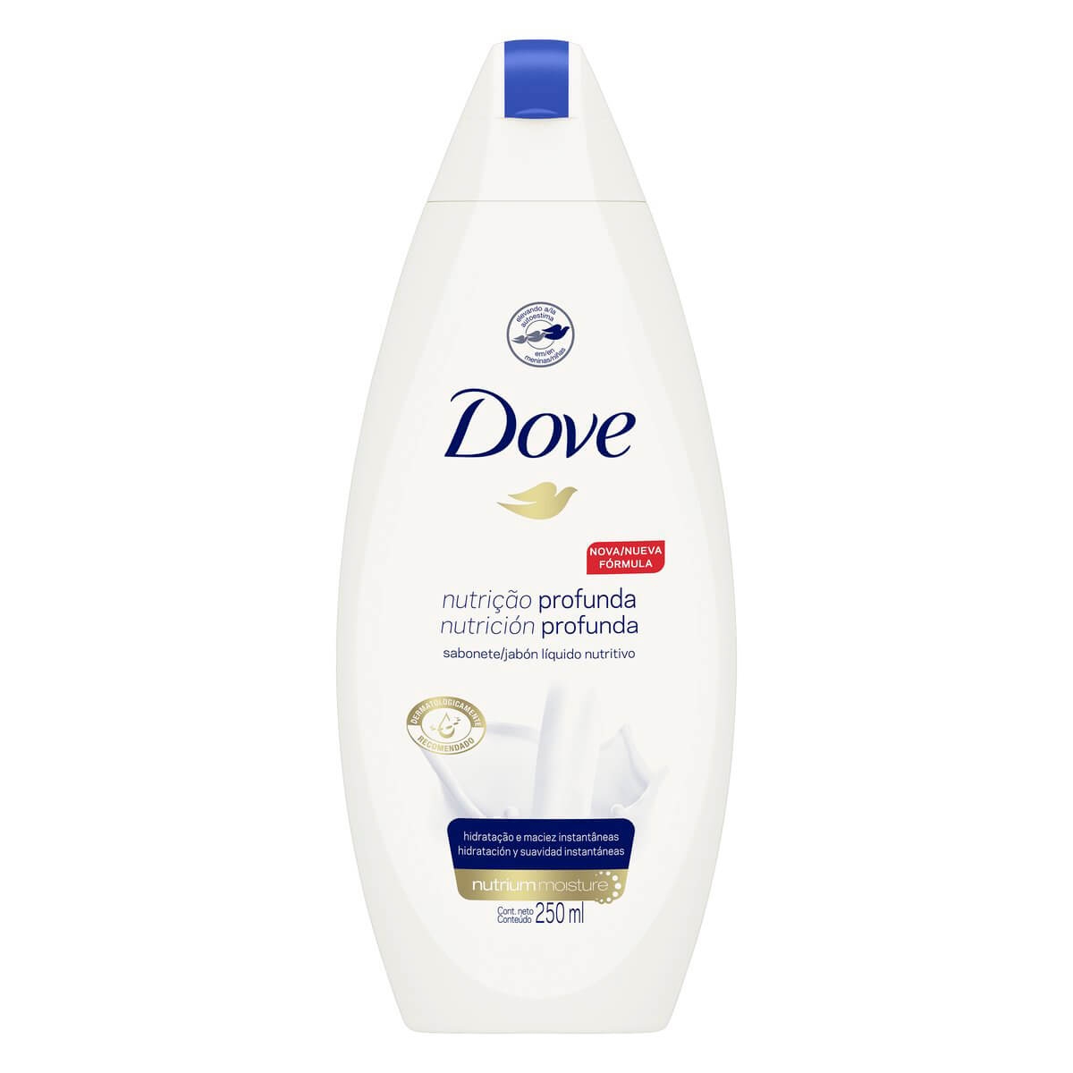 Sabonete Líquido Corporal Dove Nutrição Profunda com 250ml 250ml