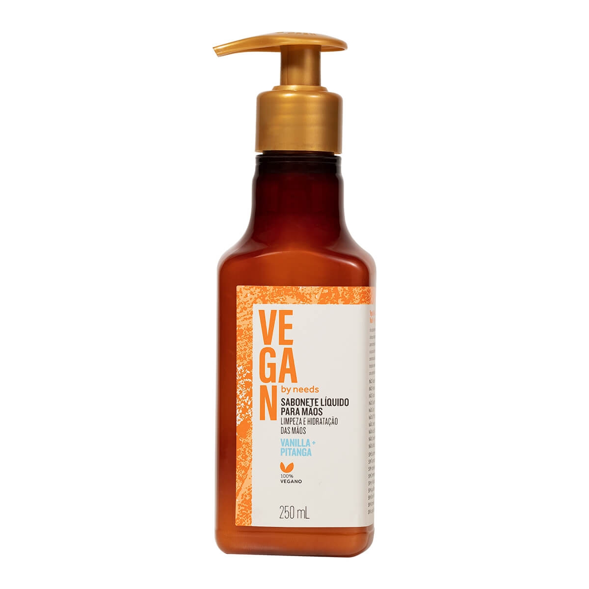 Sabonete Líquido para Mãos Vegan by Needs Vanilla + Pitanga 250ml