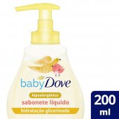 Sabonete Líquido Dove Baby Hidratação Glicerinada com 200ml