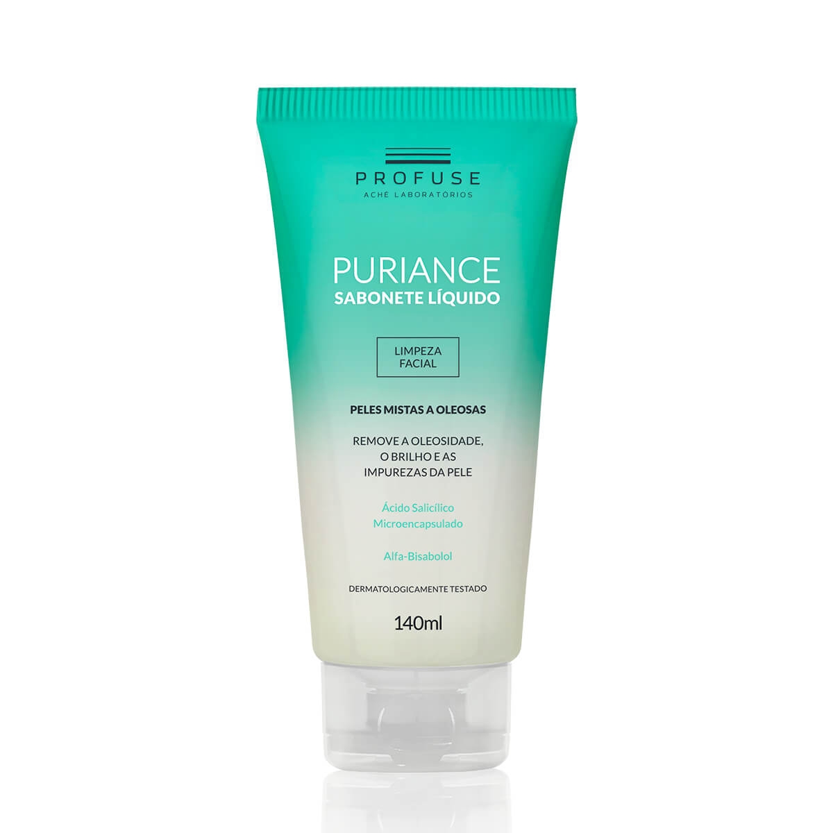 Sabonete Líquido Facial Profuse Puriance Pele Mista a Oleosa com 140ml Menor preço em Sabonete Líquido Facial Profuse Puriance Pele Mista a Oleosa com 140ml