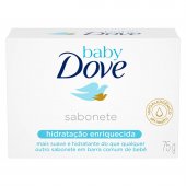 Sabonete em Barra Dove Baby Hidratação Enriquecida com 75g