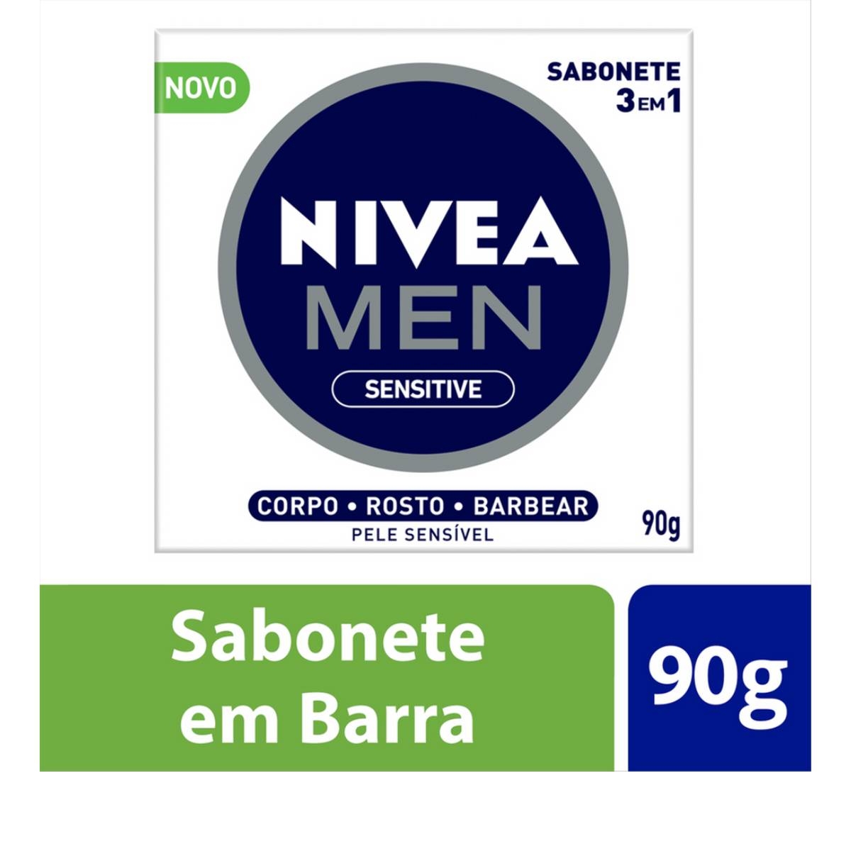 Sabonete em Barra Nivea Men 3 em 1 Sensitive é ruim? Sabonete em Barra Nivea Men 3 em 1 Sensitive é boa?
