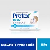 PROTEX BABY SABONETE BARRA PROTECAO DELICADA 85G