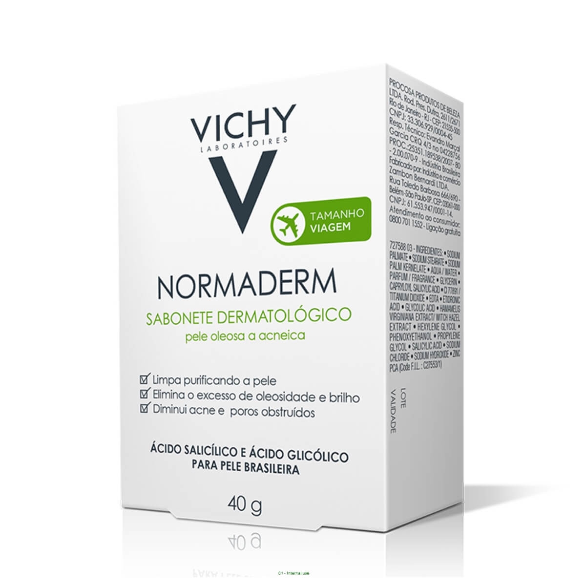 Sabonete em Barra Vichy Normaderm Menor preço em Sabonete em Barra Vichy Normaderm