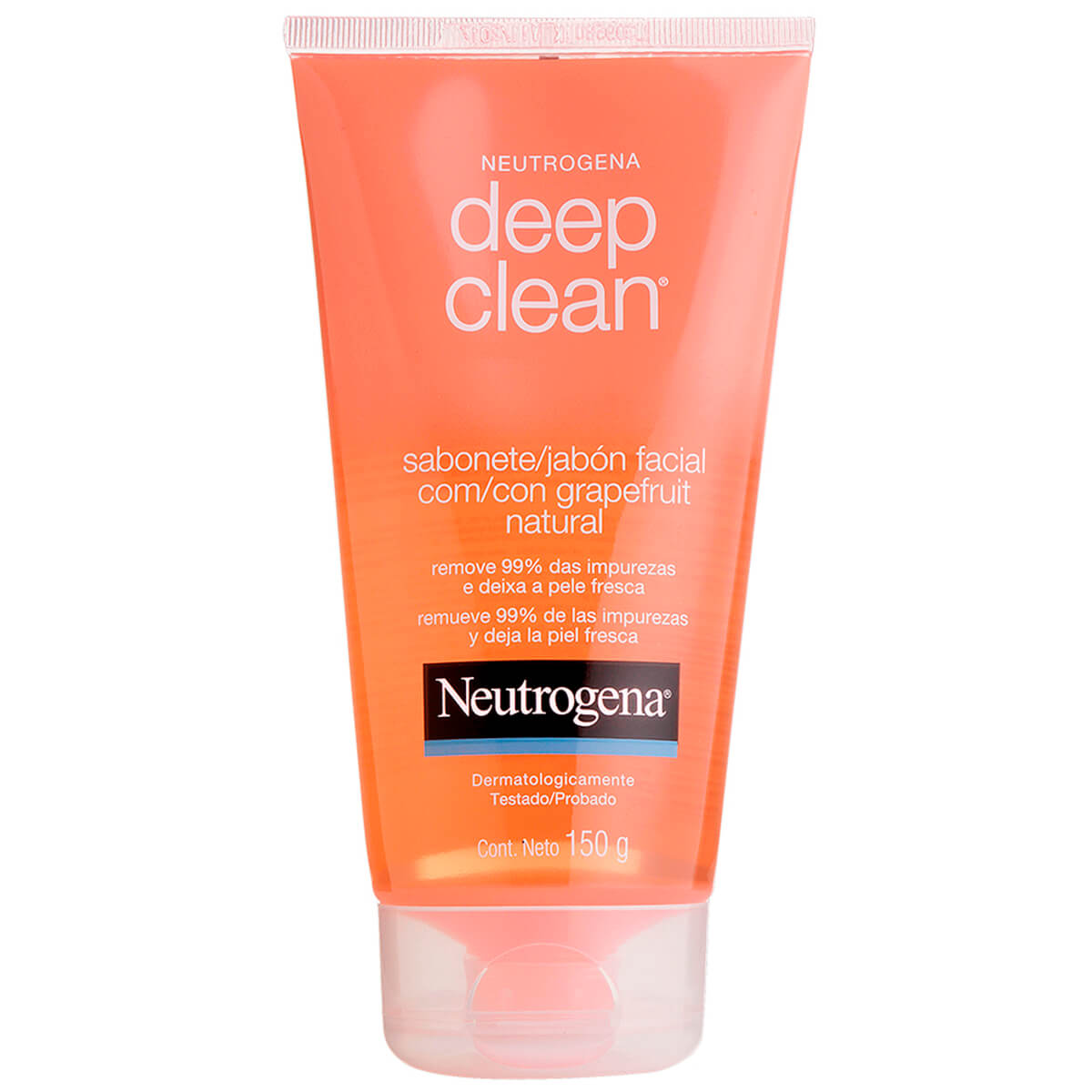 Sabonete Facial Neutrogena Deep Clean Gel Grapefruit 