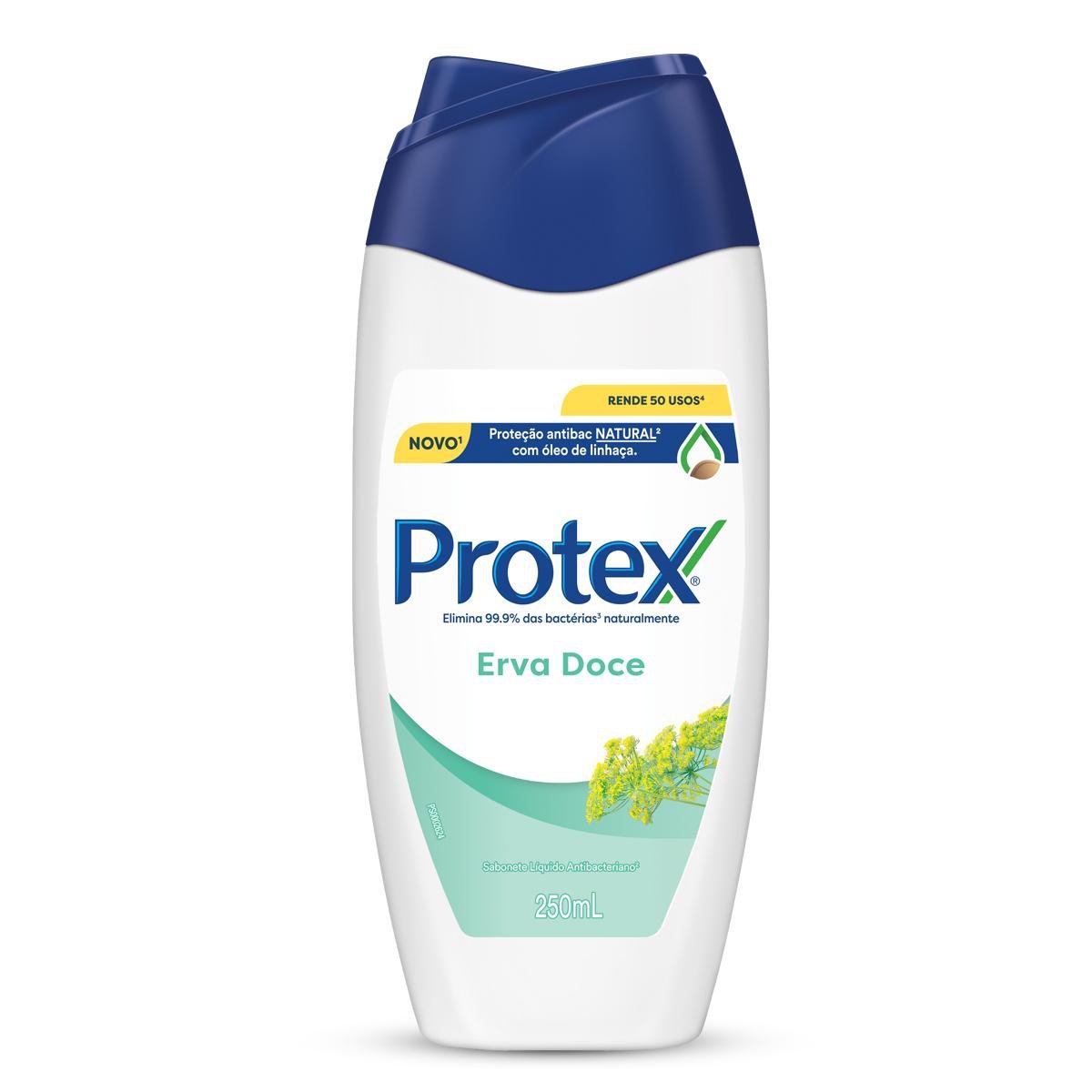 Sabonete Líquido Antibacteriano Corporal Protex Erva Doce com 250ml Menor preço em Sabonete Líquido Antibacteriano Corporal Protex Erva Doce com 250ml