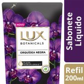 Sabonete Líquido Lux Botanicals Orquídea Negra Refil com 200ml