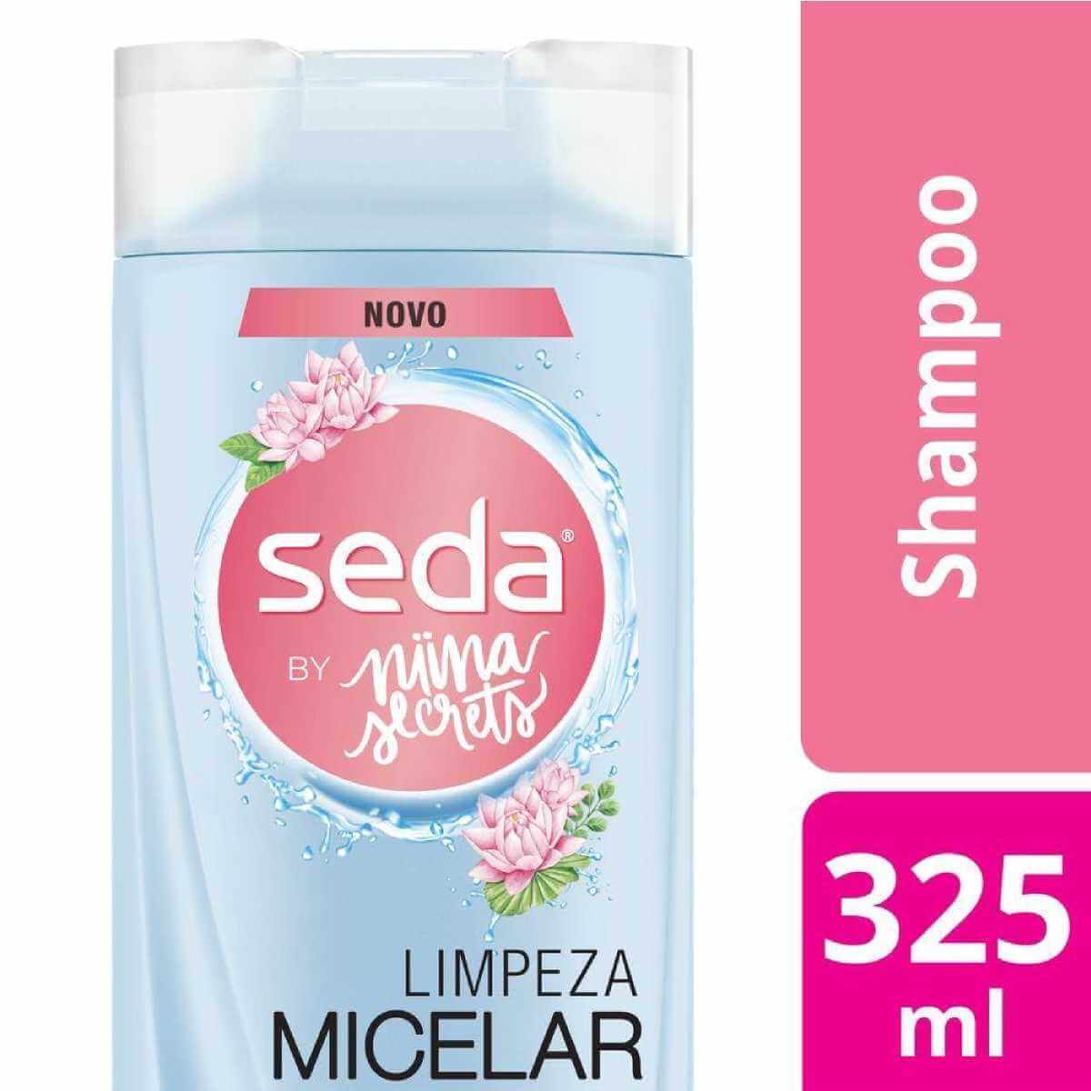 Shampoo Seda Limpeza Micelar by Niina Secrets com 325ml Menor preço em Shampoo Seda Limpeza Micelar by Niina Secrets com 325ml