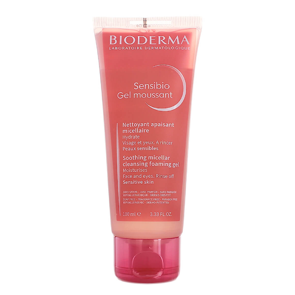 Gel de Limpeza Micelar Bioderma Sensibio Gel Moussant com 100ml 100ml