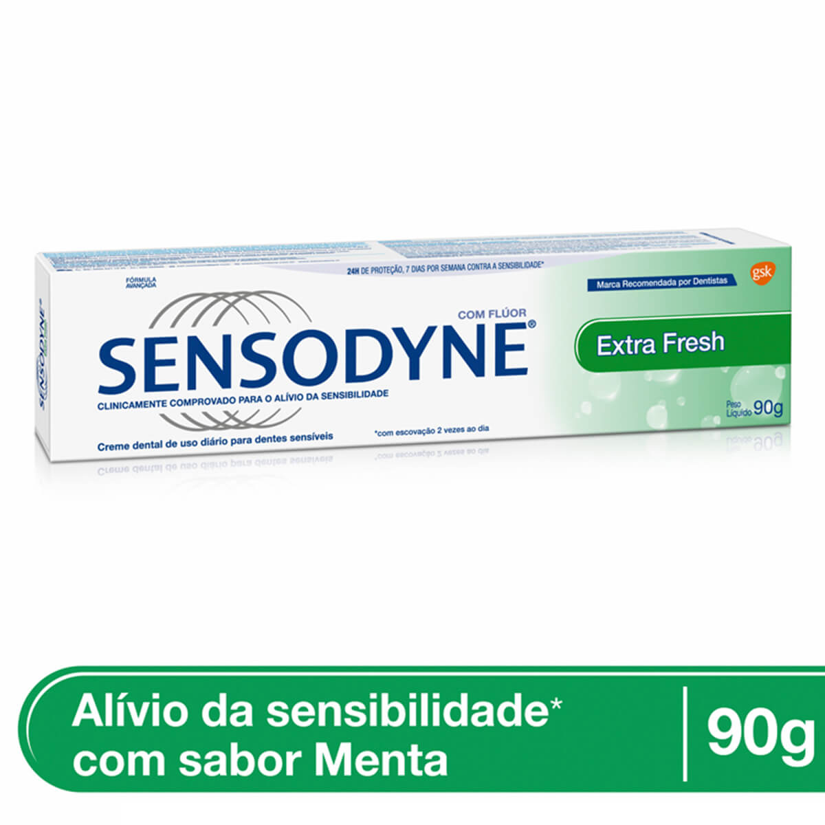 SENSODYNE CREME DENTAL EXTRA FRESH 90G Menor preço em SENSODYNE CREME DENTAL EXTRA FRESH 90G