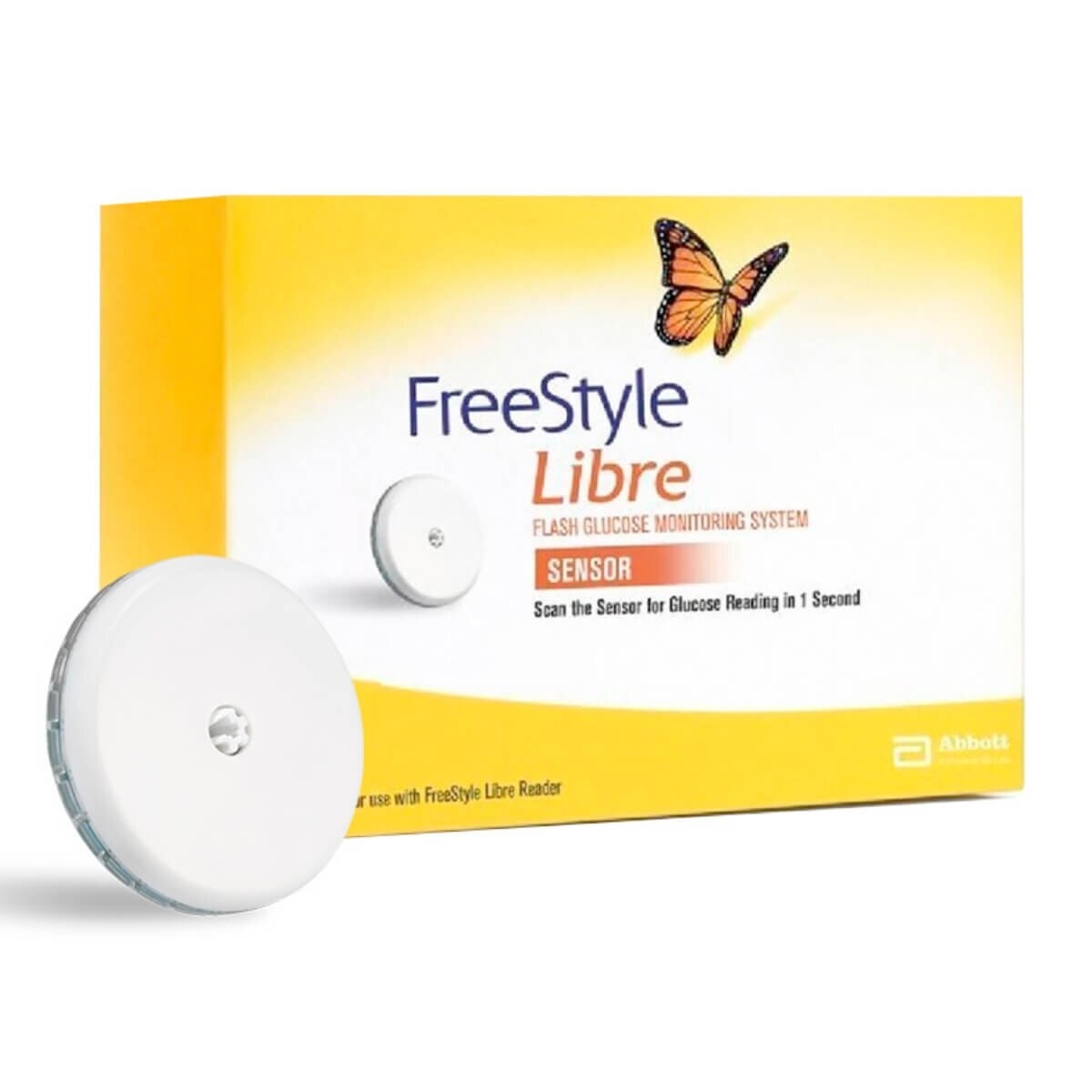 Sensor FreeStyle Libre com 1 unidade