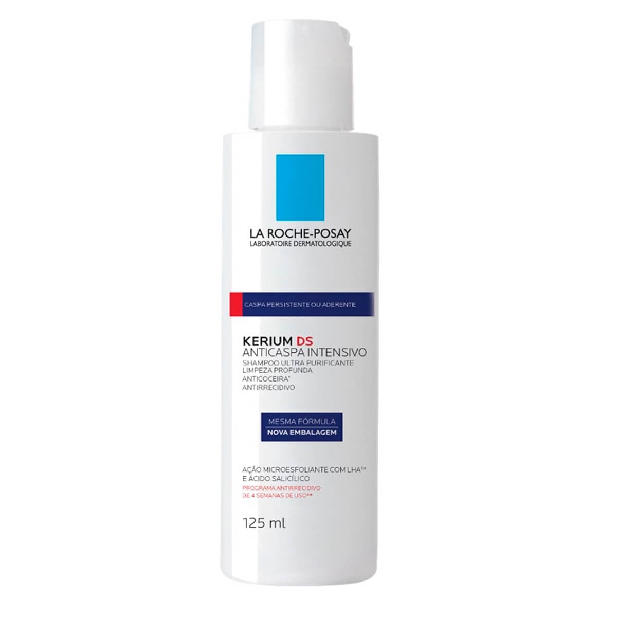 Shampoo Anticaspa La Roche-Posay Intensivo Kerium DS com 125ml 125ml