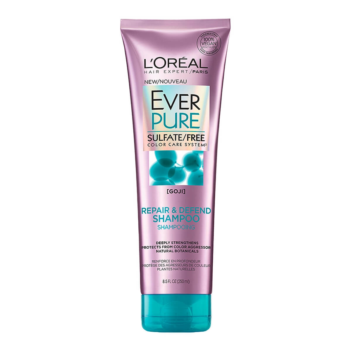 Shampoo L'Oréal Ever Pure Repair e Defend com 250ml 250ml
