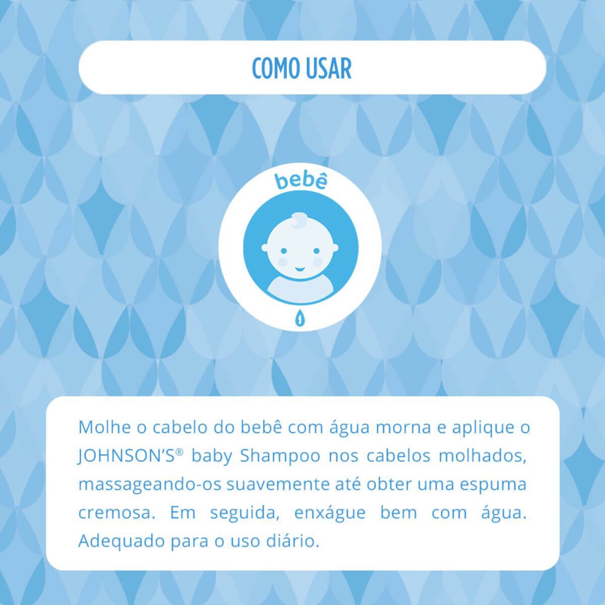 Shampoo Johnson's Baby Regular 400ml Johnson & Johnson Drogasil