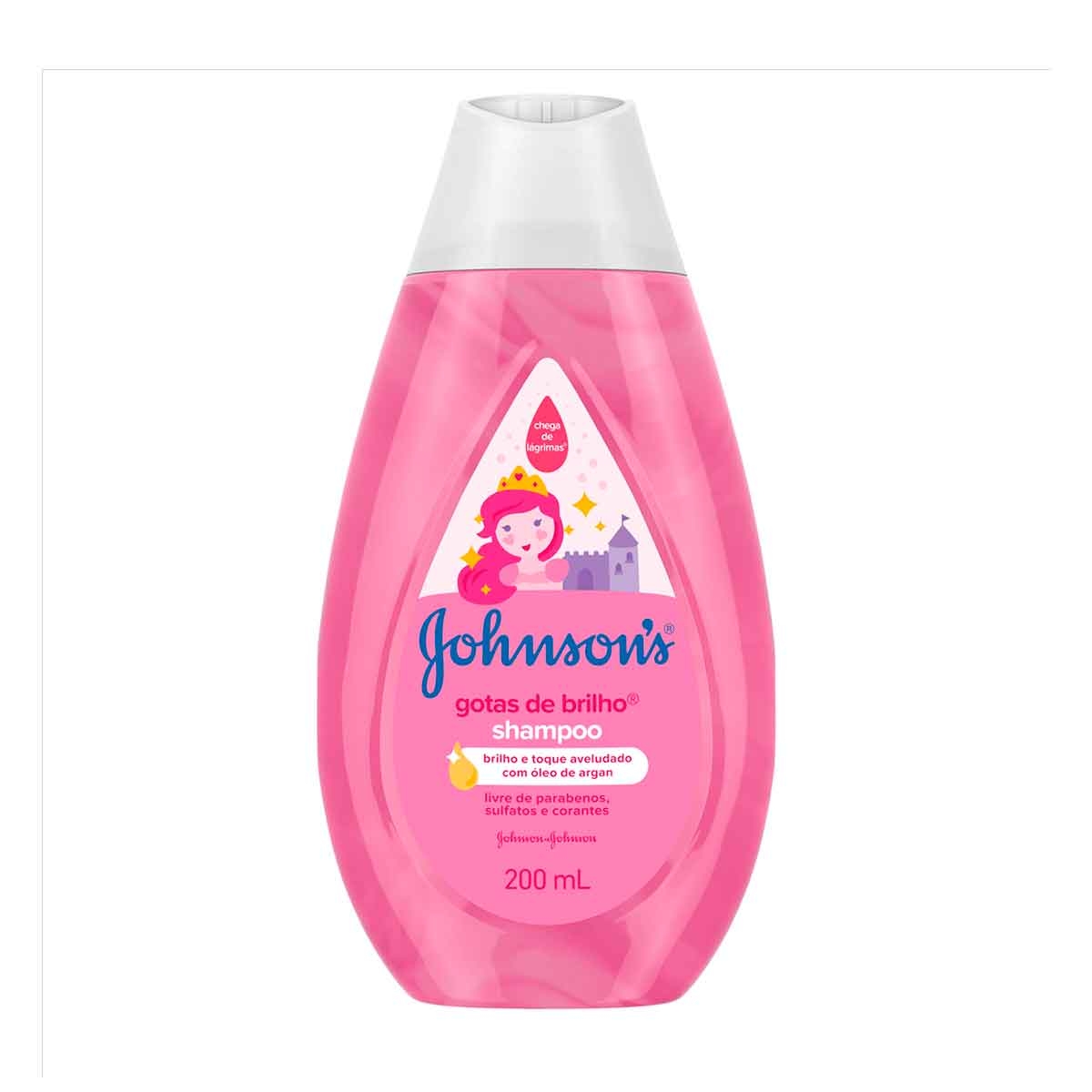 Shampoo Johnson's Gotas de Brilho 200ml