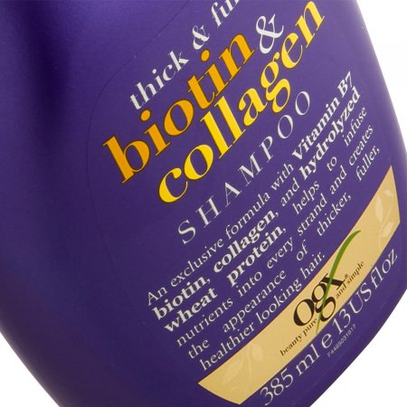 Shampoo ogx biotin & collagen 385ml