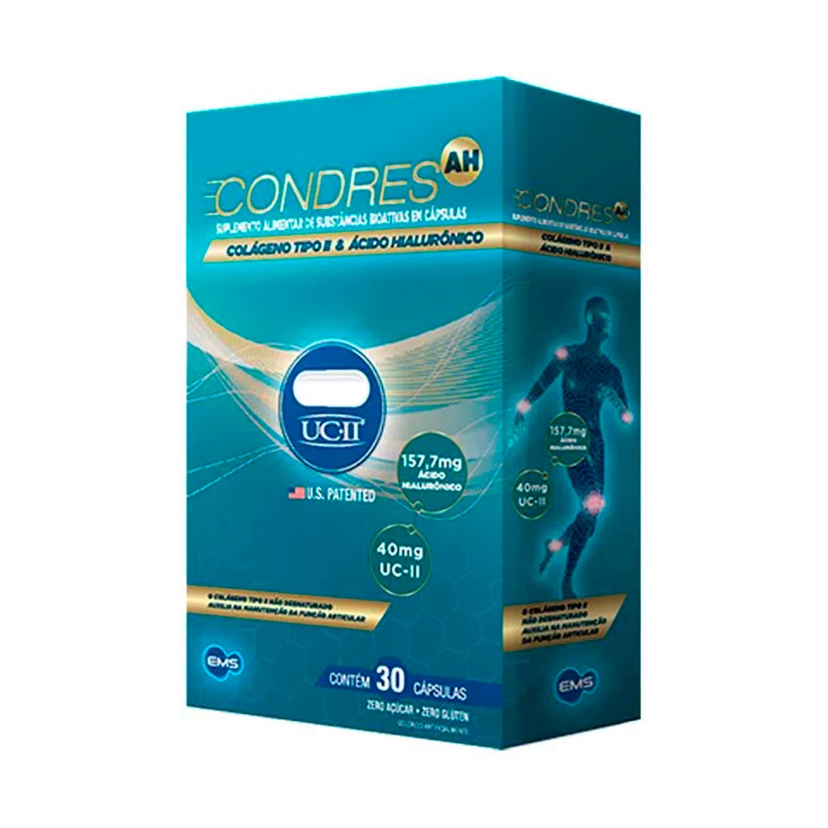 Suplemento Alimentar Condres AH com 30 Cápsulas