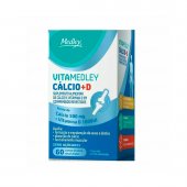 Suplemento Alimentar Cálcio + VItamina D Vitamedley com 60 Comprimidos