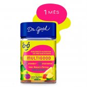 Suplemento Alimentar Dr. Good Multigood Abacaxi e Morango com 30 gomas