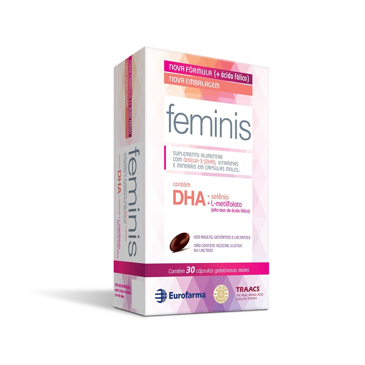 Suplemento Alimentar Feminis 30 cápsulas