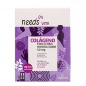 Colágeno Tipo II Needs Vita 30 Cápsulas