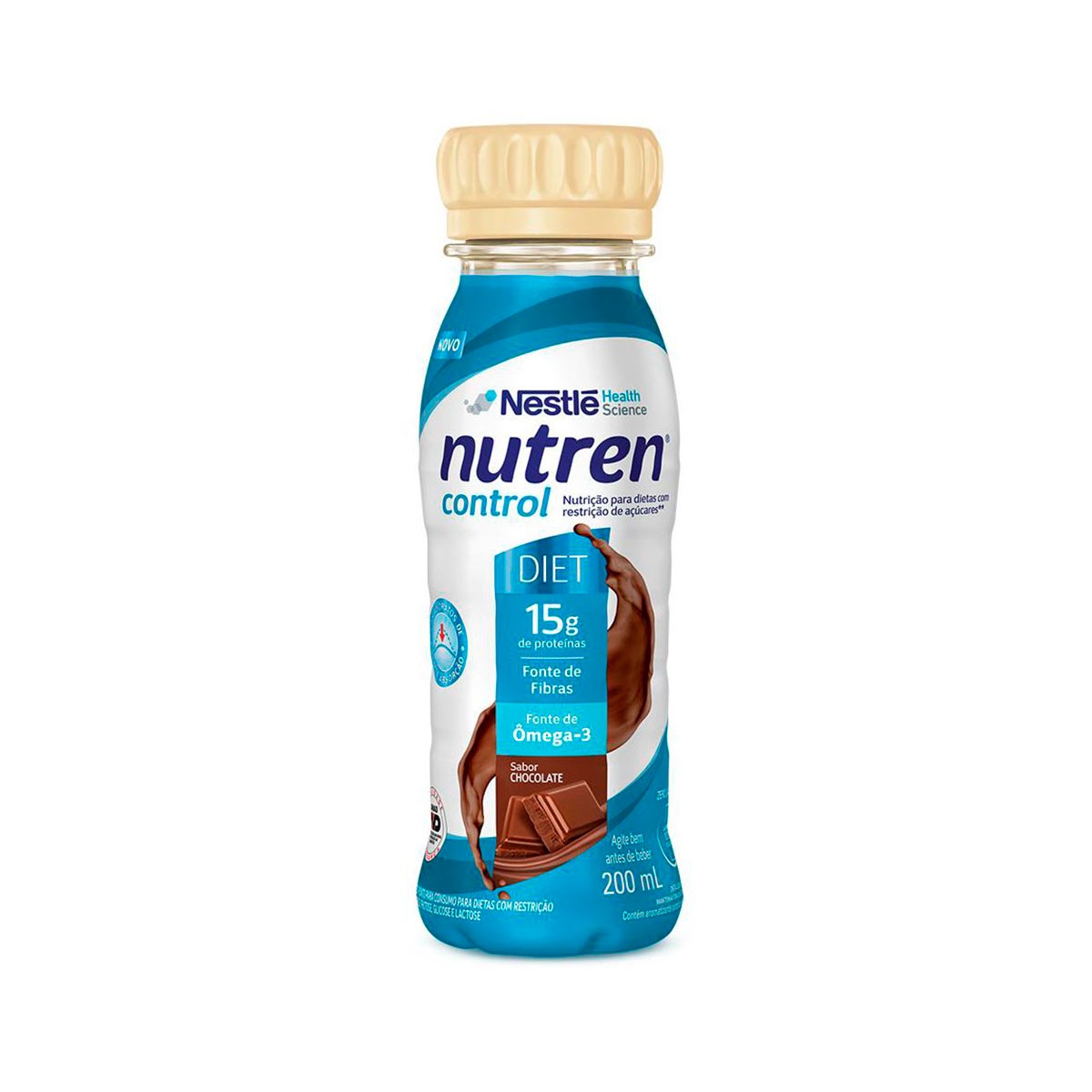 Suplemento Alimentar Nutren Control Chocolate com 200ml