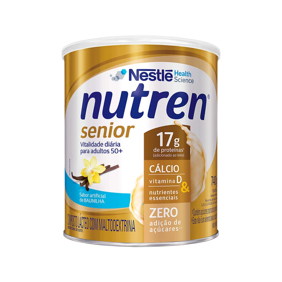 Suplemento Alimentar Nutren Senior Sabor Baunilha Suplemento Alimentar Nutren Senior Sabor Baunilha