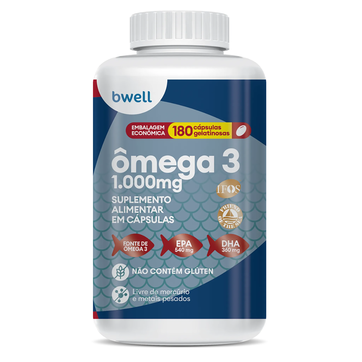 Ômega 3 Bwell 180 Cápsulas: Preço, benefícios e como tomar | Drogasil