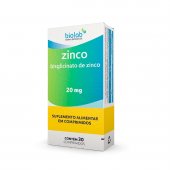 Suplemento Alimentar Zinco Biolab 20mg 30 Comprimidos