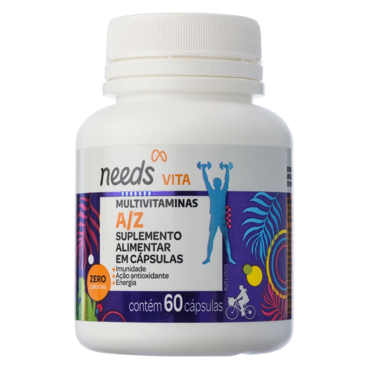 Suplemento Vitamínico Needs Vita A-Z 60 Cápsulas - Preço Online | Drogasil