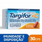 Suplemento Vitamínico Targifor C 500mg com 30 comprimidos