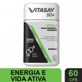 Suplemento Alimentar Vitasay 50+ Vitaly - Maca Peruana e Guaraná 