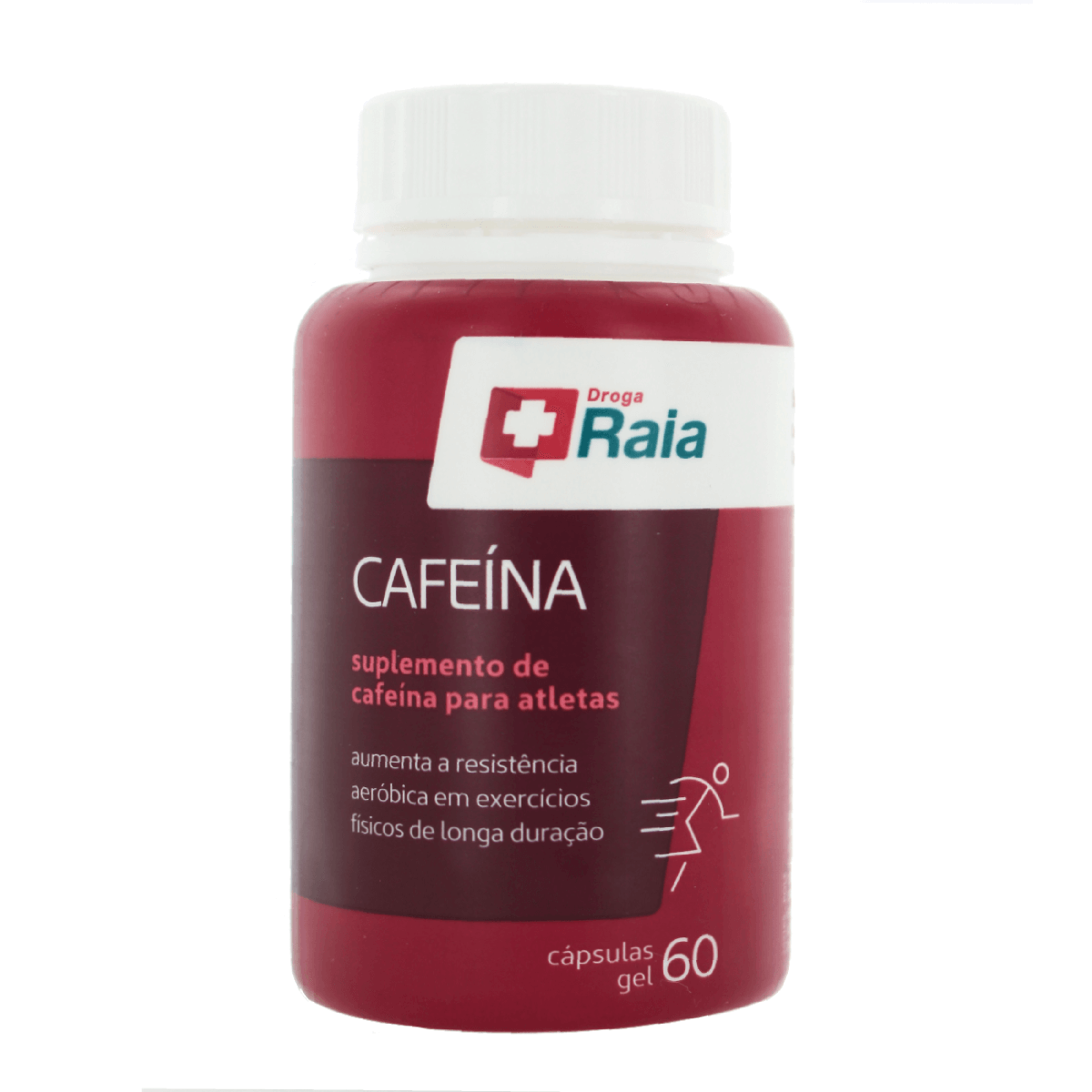 Suplemento de Cafeína Raia 60 cápsulas