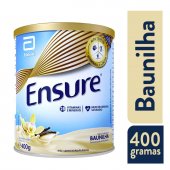 Suplemento Nutricional Ensure Sabor Baunilha com 400g