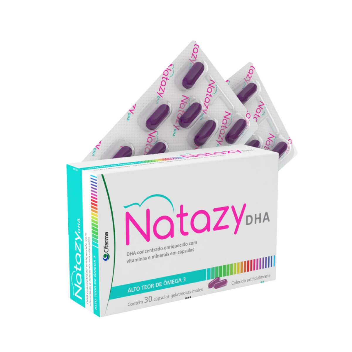 Suplemento Vitaminico Natazy DHA 30 Cápsulas | Drogasil