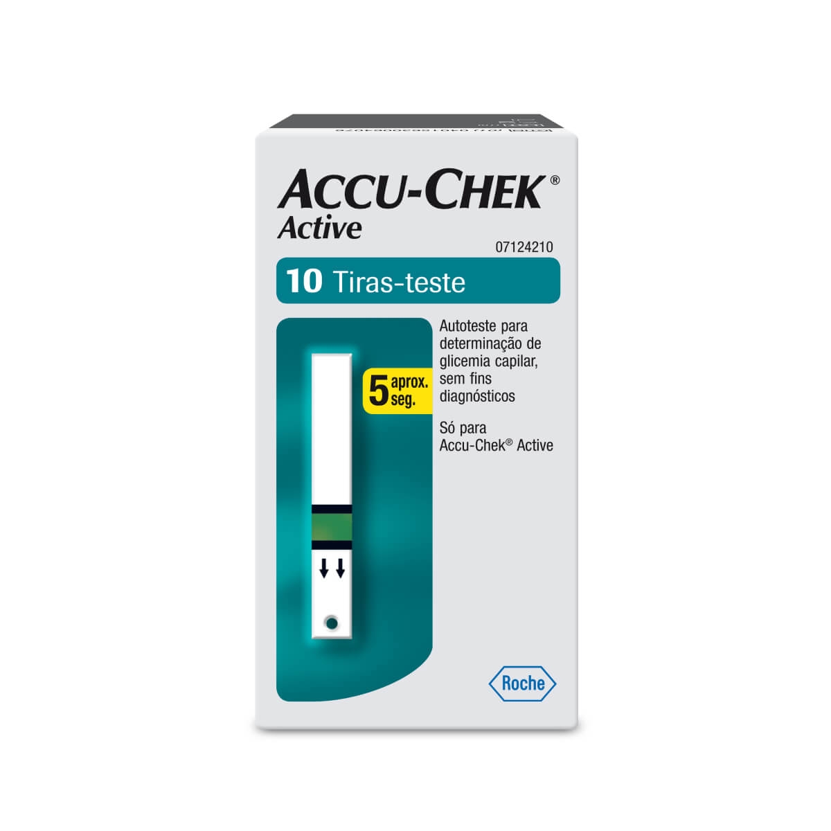 Tiras Accu Chek Active Para Controle De Glicemia Active Roche Drogasil