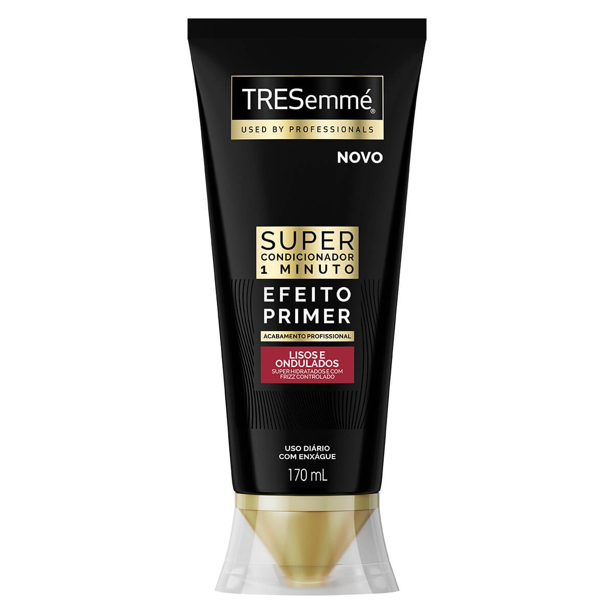 Super Condicionador Tresemmé 1 Minuto Efeito Primer Lisos e Ondulados com 170ml Menor preço em Super Condicionador Tresemmé 1 Minuto Efeito Primer Lisos e Ondulados com 170ml