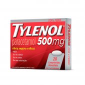 Tylenol 500mg com 20 Comprimidos