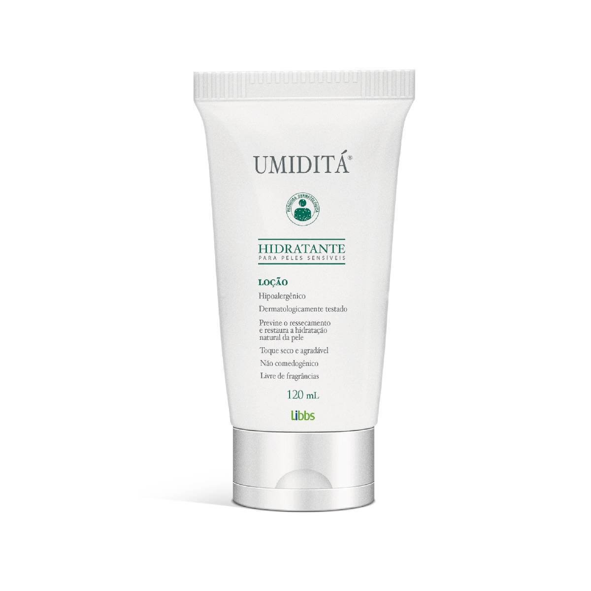 Loção Hidratante Umiditá Peles Sensíveis com 120ml 120ml