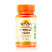 Vitamina C 1000mg Sundown com 30 Comprimidos