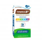 Suplemento Vitamínico Complexo B12 com 20 comprimidos