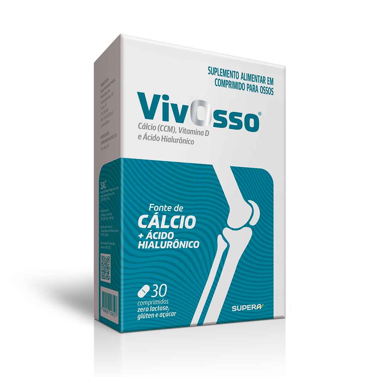 Suplemento Alimentar Vivosso com 30 comprimidos