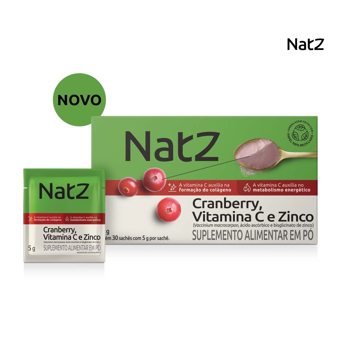 Cranberry Extrato + Vitamina C e Zinco Drogaria Pacheco 60 Comprimidos - Drogarias  Pacheco