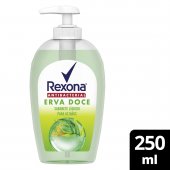 Sabonete Líquido para as Mãos Rexona Antibacterial Erva-Doce 250ml